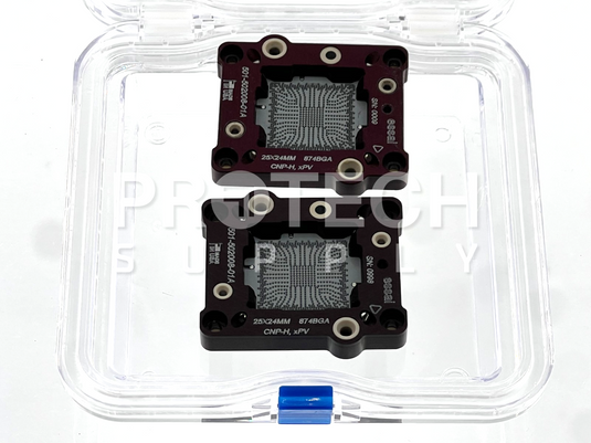 (Lot of 2) Essai 501-502008-01A BGA Socket 25 x 24mm CNP-H GUARANTEED