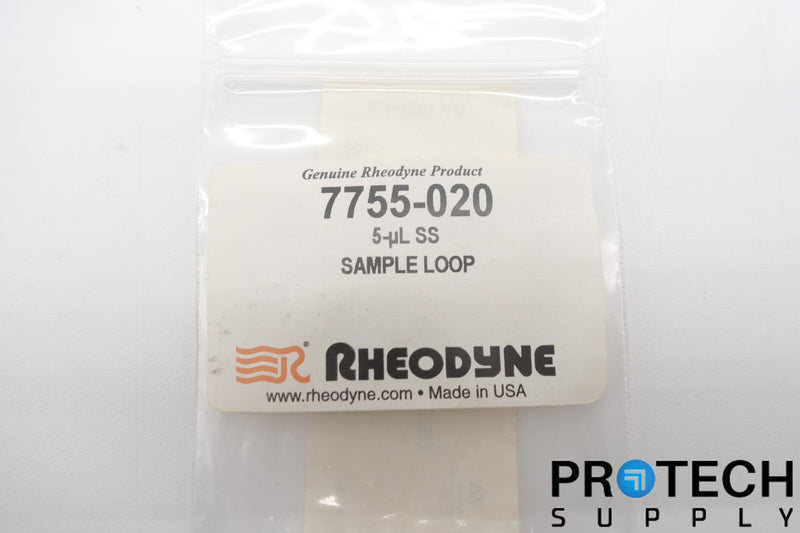 Load image into Gallery viewer, Rheodyne / Waters 5µL SS Sample Loop 30° 7755-020 430900005 NEW with WARRANTY
