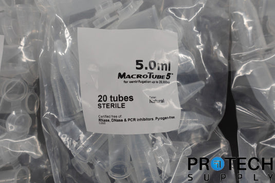 (Qty 140)  MacroTube 5ml Sterile Tubes NEW