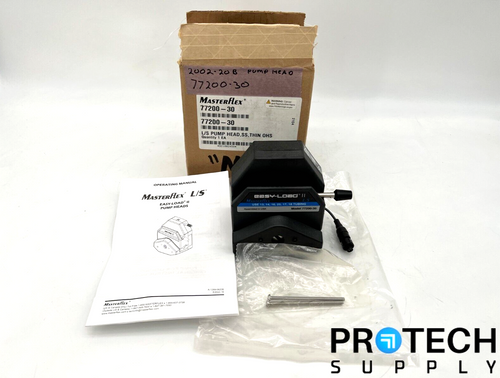 Masterflex L/S Easy-Load II Pump Head 77200-30 NEW with WARRANTY