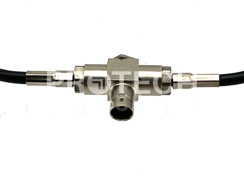 Load image into Gallery viewer, (Lot of 3) Kings / Amphenol 31-30693-2 Coaxial T-Junction Cable Assy GUARANTEED
