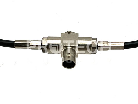 (Lot of 3) Kings / Amphenol 31-30693-2 Coaxial T-Junction Cable Assy GUARANTEED