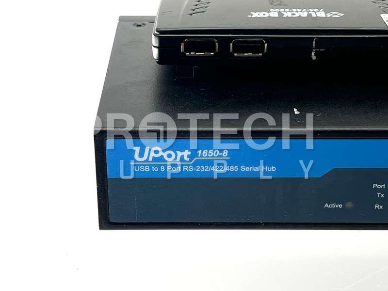 Load image into Gallery viewer, MOXA UPort 1650-8 Serial Hub + Black Box USB 2.0 HUB GUARANTEED
