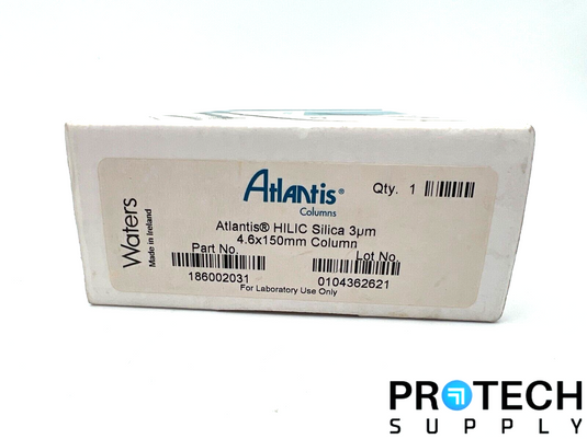 Waters Column 3um Atlantic HILIC Silica 4.6 x 150mm 186002031 NEW SEALED