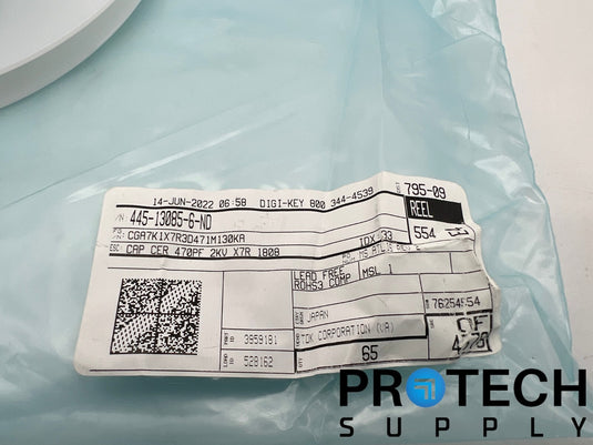 65/Pk TDK Corp CGA7K1X7R3D471M13KA Ceramic Capacitor 2000V NEW w/ WARRANTY