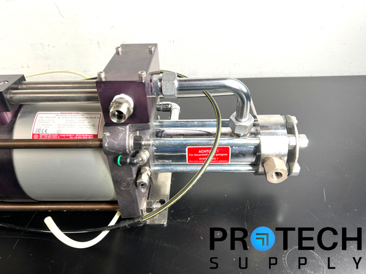 Maximator DLE 30-75-3-NU-N-H2-FEC-ZK-36-15 Air Driven Gas Booster