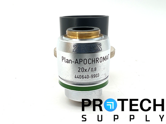 ZEISS 440640-9903 Plan-Apochromat 20x/0,8 Microscope Objective Assy w/ WARRANTY