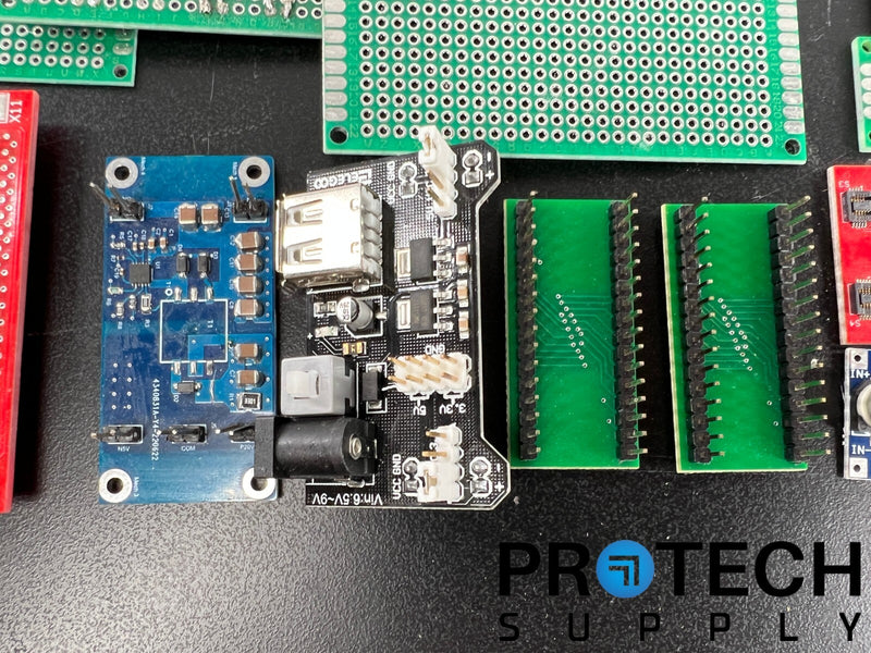 Load image into Gallery viewer, Lot of Misc. Hardware / Boards / Breadboard / PCB Mount Switches
