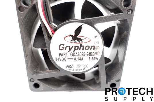 Gryphon Cooling Fan 24V CDA6025-24BB with WARRANTY