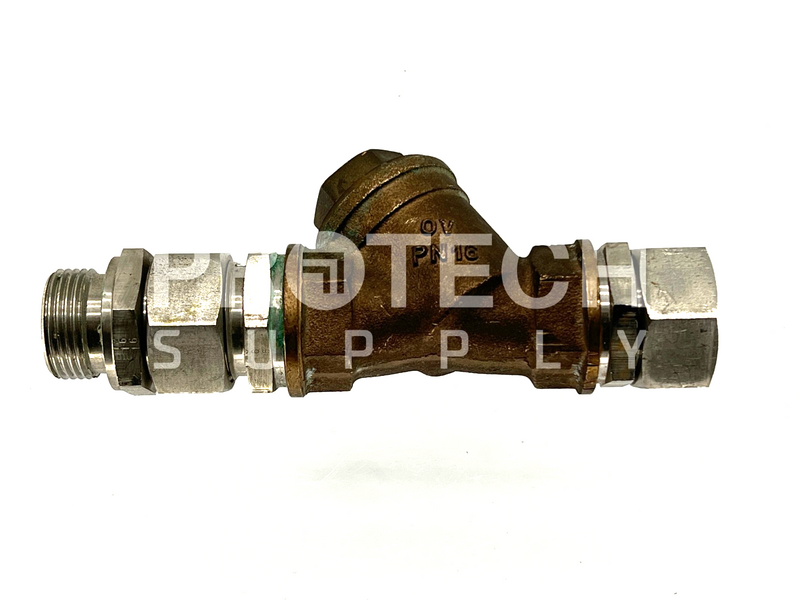 Load image into Gallery viewer, (Lot of) 3x Y Strainers Assy &amp; Brass Tee with WARRANTY

