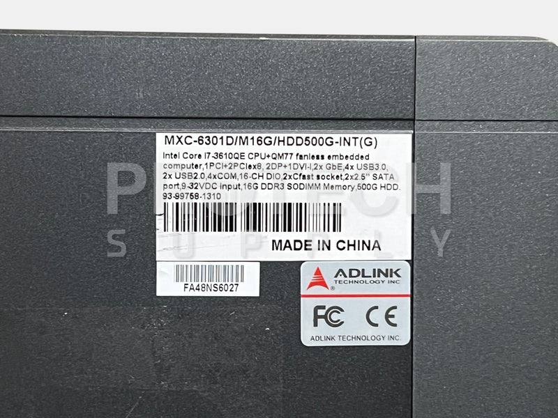 Load image into Gallery viewer, Adlink MXC-6301D Fanless Embedded Computer Intel Core i7-3610QE GUARANTEED

