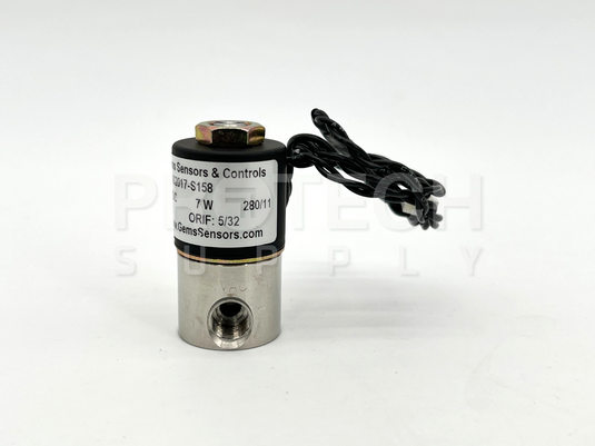 GEMS Sensors & Controls AS2017-S158 Solenoid Valve with WARRANTY