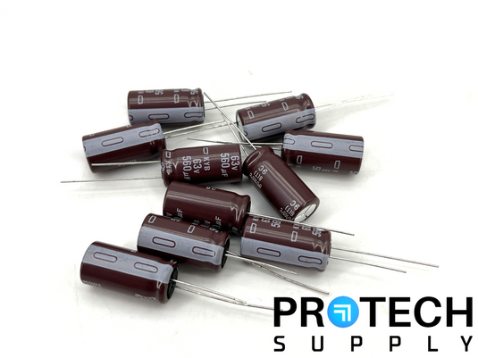(Pack of 10) Chemi-Con EKYB630ELL561MK25S Aluminum Capacitors NEW with WARRANTY