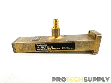 Tektronix WM 490 K Waveguide Mixer 18GHz - 26.5GHz 10mW Peak B010466 W/ WARRANTY