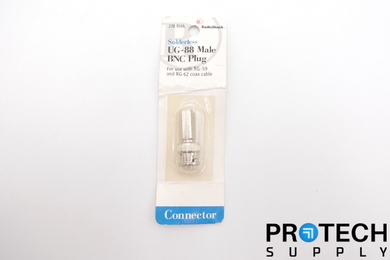 RadioShack Solderless UG-88 Male BNC Plug NEW with WARRANTY