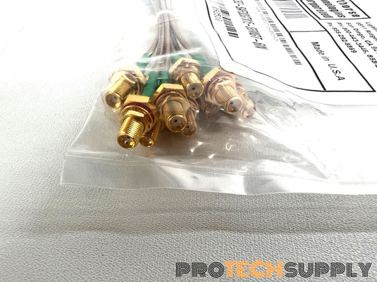 NEW (Lot of 10) Lighthorse Tech. SMB Plug to SMA Female Bulkhead 6" w/ WARRANTY