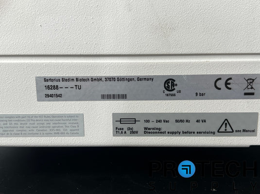 Sartorius Sartocheck 4 Plus Filter Integrity Tester LOT with WARRANTY