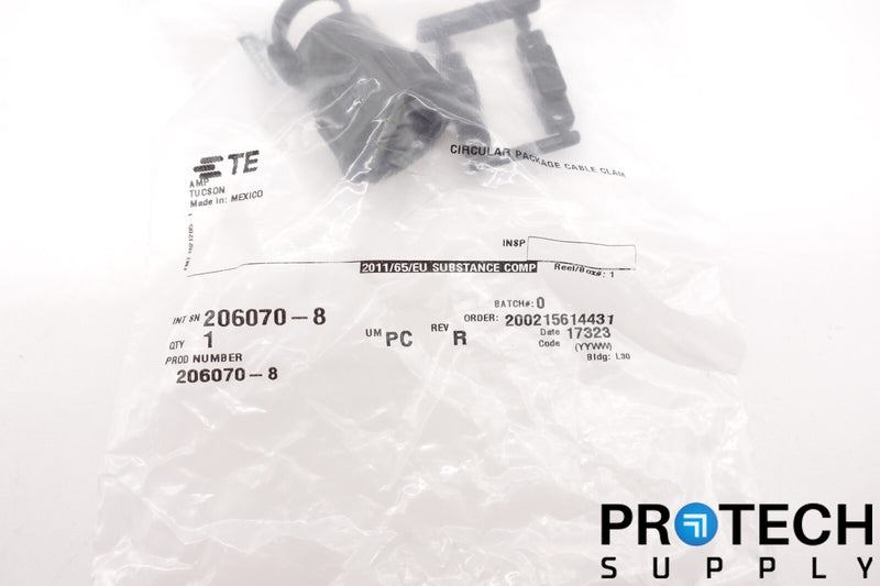 Load image into Gallery viewer, TE Connectivity 206070-8 Straight Cable Clamp Size 17 NEW with WARRANTY
