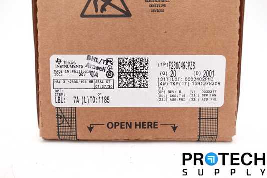 (20/Pc) Texas Instruments F280049CPZS C28x C2000™ C28x Piccolo MCU 32-Bit NEW
