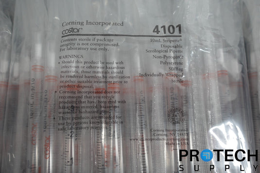 (Lot of 340) Various 10mL Disposable Serological Pipettes Sterile NEW