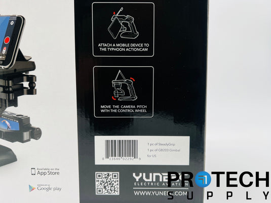 Yuneec Typhoon SteadyGrip G Ground 3-Axis for GOPRO HERO with WARRANTY