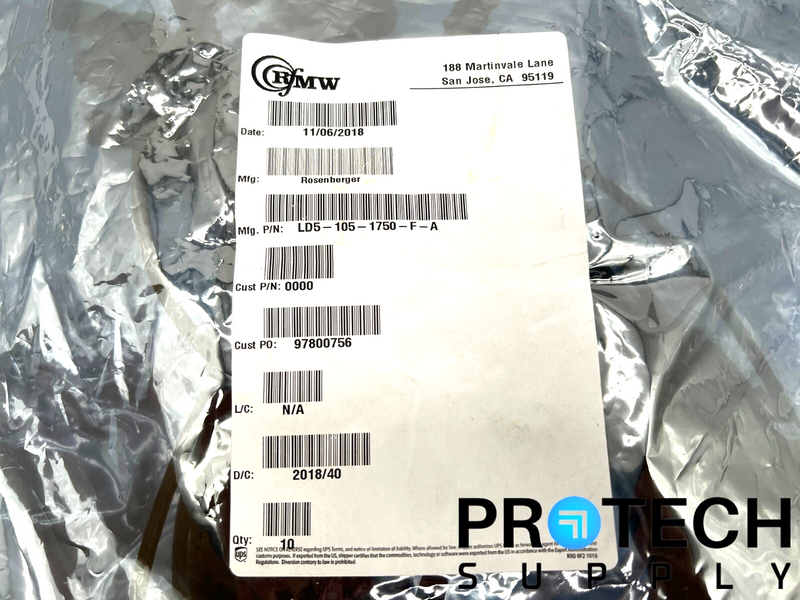 Load image into Gallery viewer, Rosenberger LD5-105-1750-F-A 4pin HSD RF Cable 5.9ft NEW with WARRANTY
