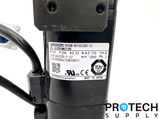 Ormon R88M-W10030H-S1 AC Servomotor with WARRANTY