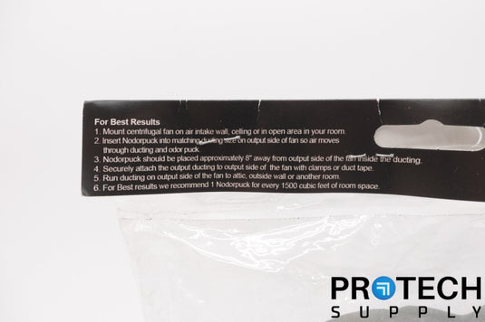 GrowRiteUSA 6' Odor Eliminating Puck Mineral Filter NEW