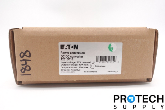 Eaton 12010C10 DC Converter 10A, 12VDC to 24VDC NEW with WARRANTY