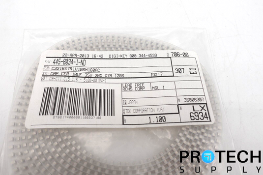 Digi-Key C3216X7R1V106M160AC 25V Ceramic Capacitor NEW with WARRANTY