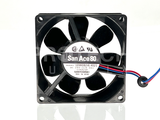 San Ace80 109R0824L4021 Cooling Fan from Agilent 6890 GC with WARRANTY