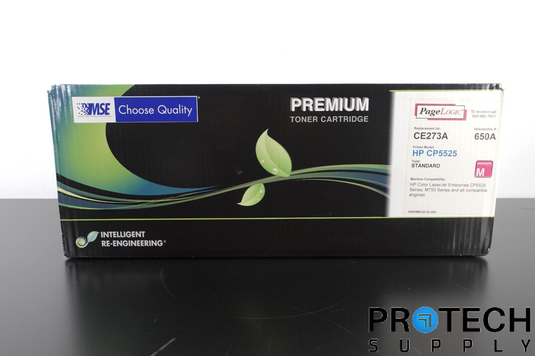 MSE Magenta Toner Replacement for HP 650A CE273A SEALED NEW with WARRANTY