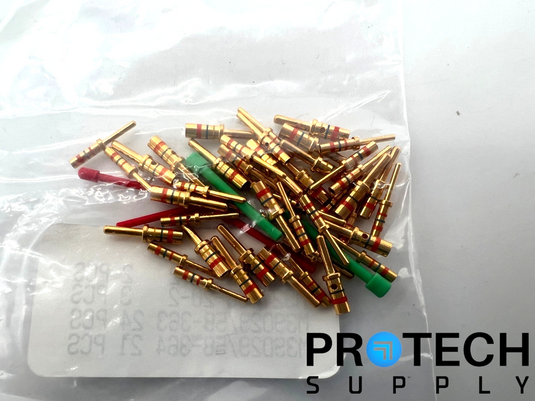 Lot of Amphenol JD38999/24WJ43PN Connectors / Sealings / Crimps with WARRANTY