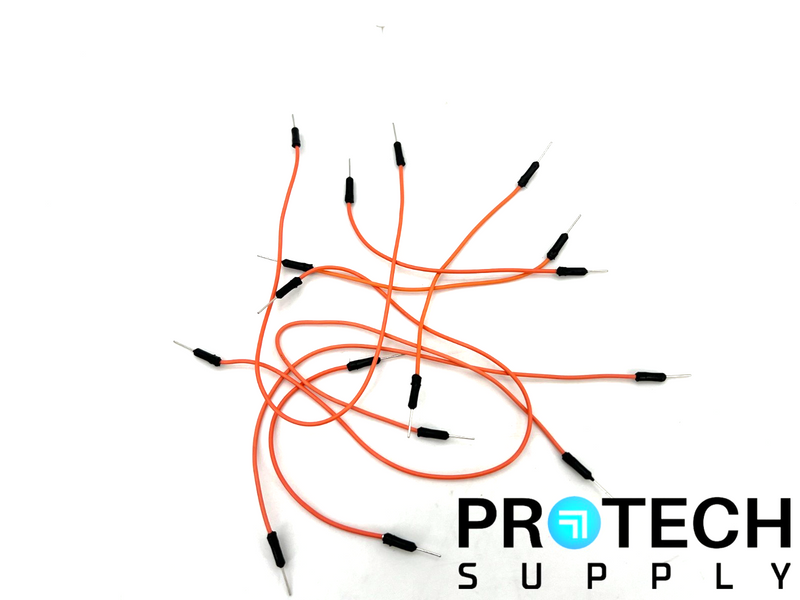 Load image into Gallery viewer, (68/Pk) Z&amp;T Breadboard Jumper Male to Male Wires with WARRANTY

