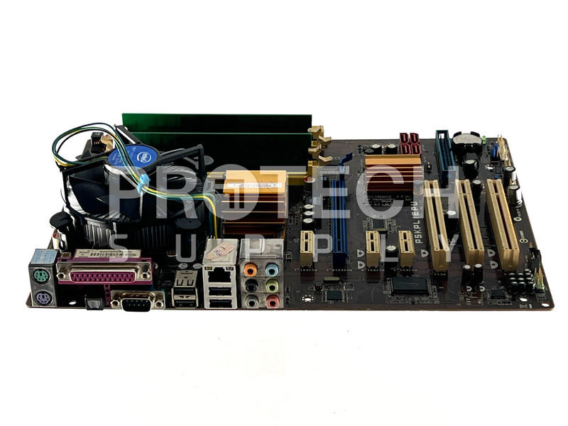Load image into Gallery viewer, ASUS P5KPL/EPU Mother Board + Intel Cooling Fan + 2x Kingston Ram GUARANTEED
