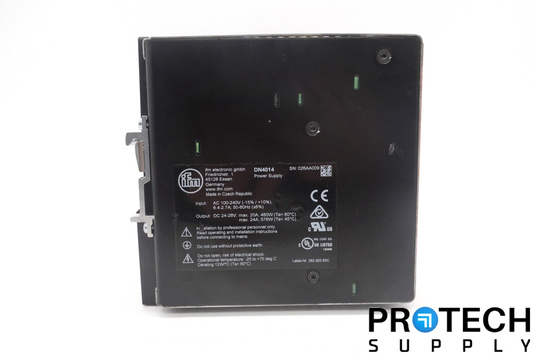 Ifm DN4014 1-Phase Supply 24V 20A 480W with WARRANTY