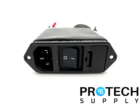 SCHURTER CD44.1101.151 Power Entry Connector 6A 125/250VAC 50/60Hz with WARRANTY