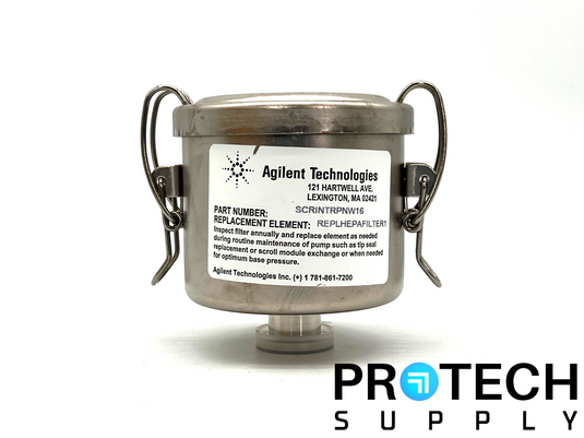 NEW Agilent SCRINTRPNW16 Inlet Trap + HEPA Filter Insert with WARRANTY