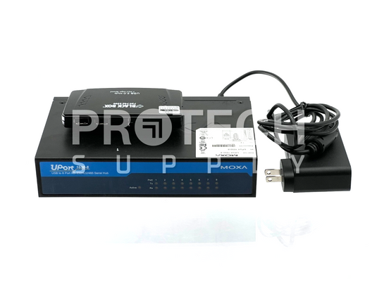 MOXA UPort 1650-8 Serial Hub + Black Box USB 2.0 HUB GUARANTEED