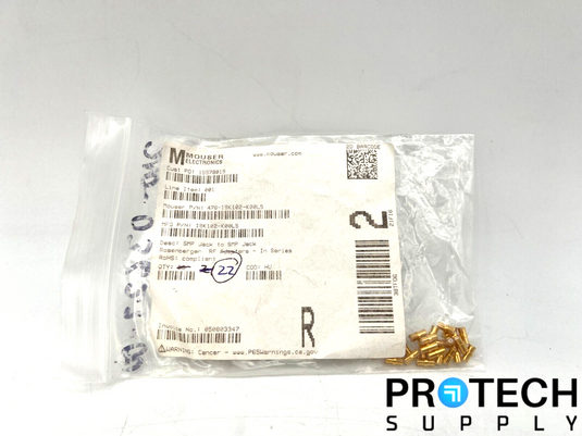 22/Pk Rosenberger Coaxial Connector SMP Jack 476-19K102-K00L5 w/ WARRANTY