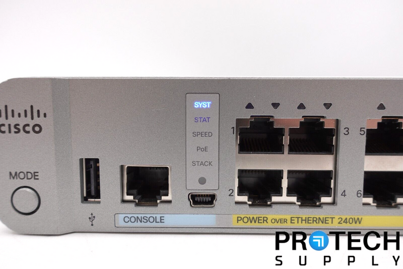 Load image into Gallery viewer, Cisco Catalyst WS-C3560CX-12PD-S w/ Cable Series Switches 3560-CX with WARRANTY
