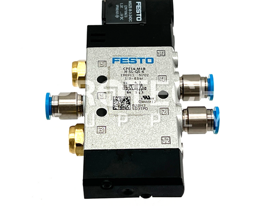 Festo CPE14-M1BH-5L-QS-6 Solenoid Valve 196911 + MSZE-3-24 Assy with WARRANTY