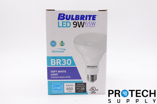 Bulbrite 772821 LED Replacement Bulb BR30 Soft White 9W NEW with WARRANTY