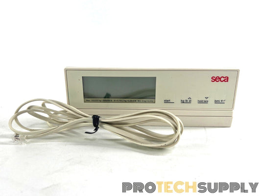 Seca 874 Flat Scale with Push Buttons with Cable Remote Display w/ WARRANTY