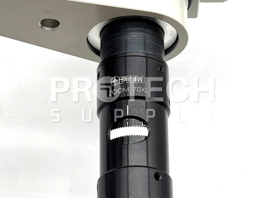 Meiji Microscope Head + HWF10X Lens + Optem Zoom 70XL Assy GUARANTEED