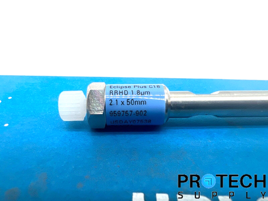 Agilent Eclipse Plus C18 Rapid Resolution HD 2.1 x 50mm 1.8-Micron with WARRANTY