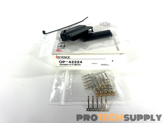 NEW Keyence OP-42224 MIL 34-Pin Slim Connector Set with WARRANTY