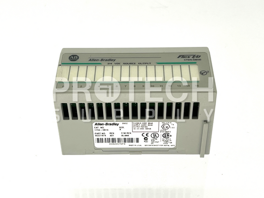 Allen-Bradley 1794-OB16 Flex I/O Digital Output Module 96221874 A01 w/ WARRANTY