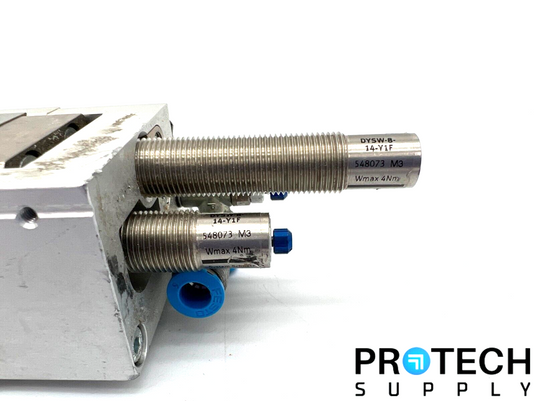 Festo DGSL-16-30-Y3A Mini Slide + HGPT-20-A-B Parallel Gripper Assembly