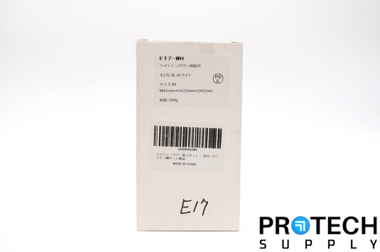 2/Pk X000KNB2BN E17-WH Lighting Bar Fixtures E17 Base White NEW with WARRANTY
